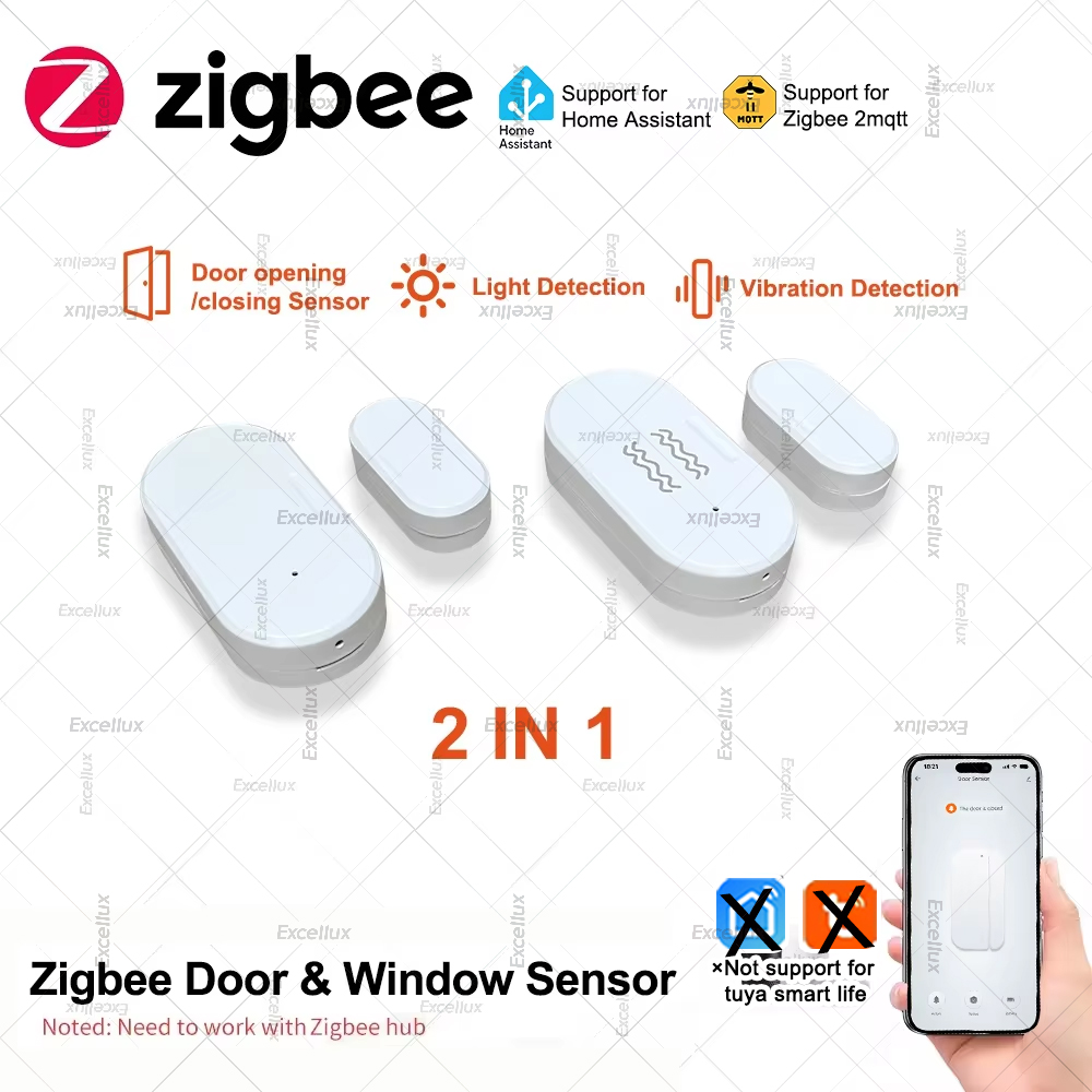 Smart Home Security - Zigbee 3.0 Door Window Sensor With