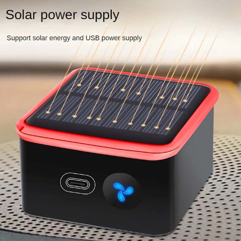 Smart Air Purifier - Solar Car Air Purifier Usb Oxygen
