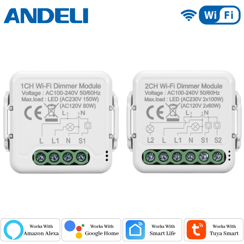 Smart Home Web - DIY Wifi Smart Dimmer Switch Module