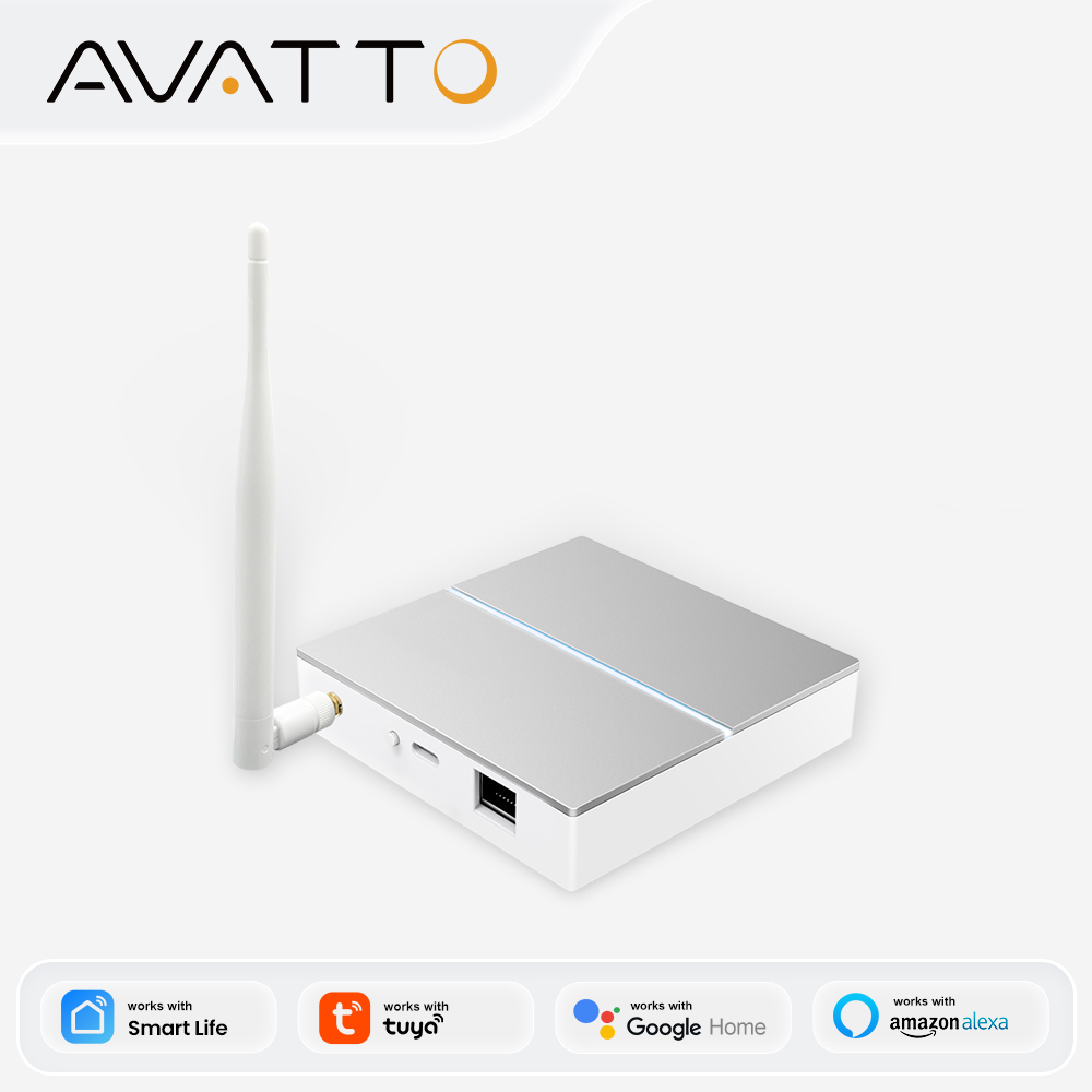 Smart Home Gira - AVATTO Tuya ZigBee Gateway with Antenna
