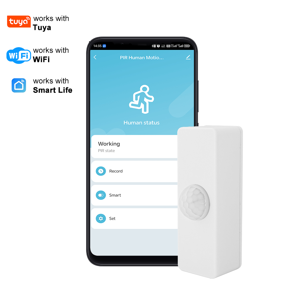 Smart Home Web - Tuya Smart PIR Motion Sensor Smart