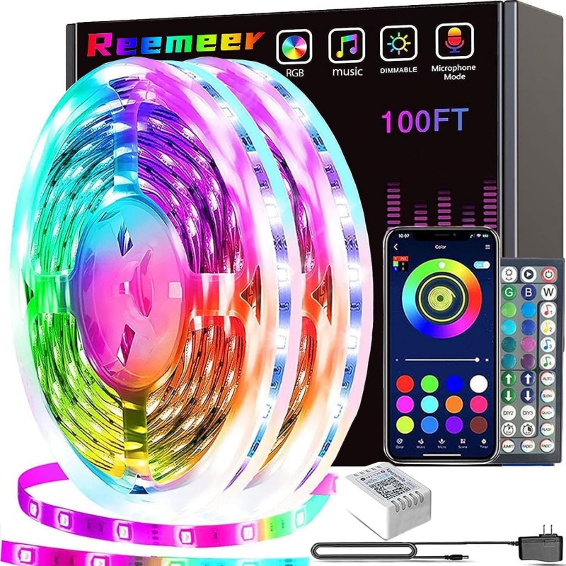 Smart Home Living Room - Smart LED Strip Lights 1m-20m Music