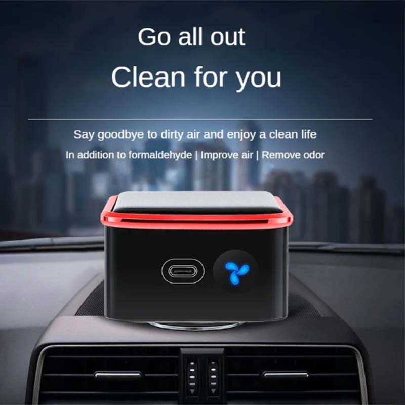 Solar Car Air Purifier Usb Oxy - Smart Air Purifier ulasan dan harga