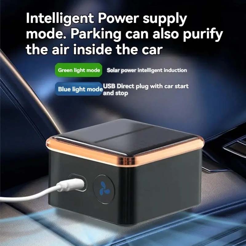 Solar Car Air Purifier Usb Oxy - Smart Air Purifier ulasan dan harga