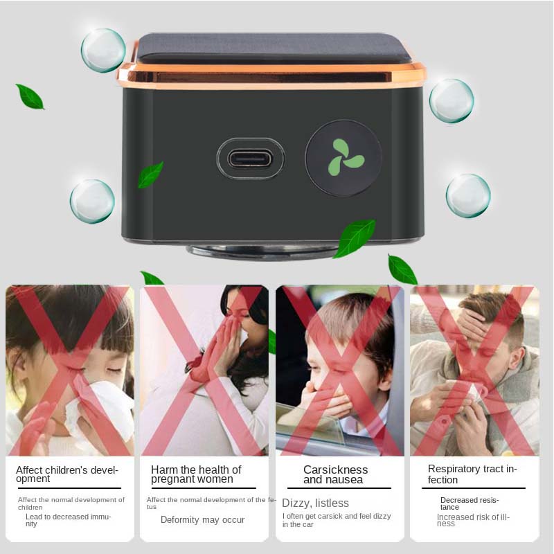 Solar Car Air Purifier Usb Oxy - Smart Air Purifier ulasan dan harga