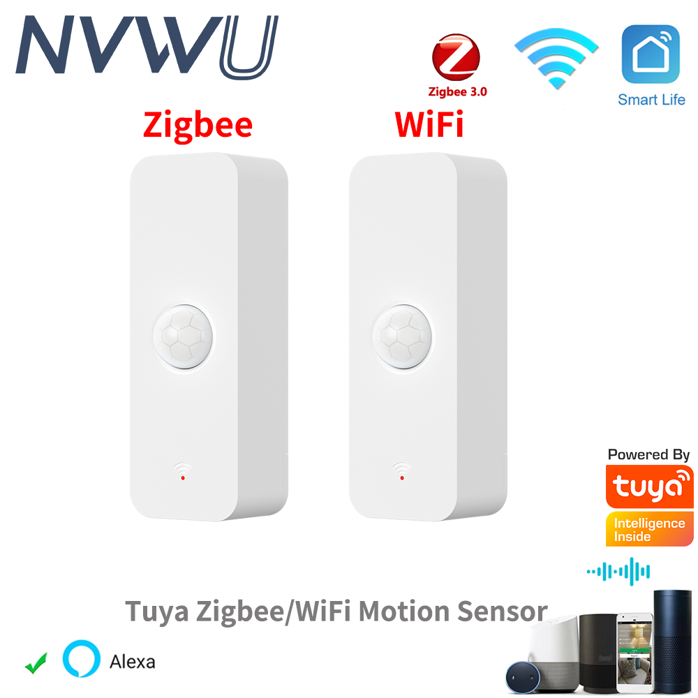 Tuya WiFi Zigbee PIR Motion Se - Smart Home Web ulasan dan harga