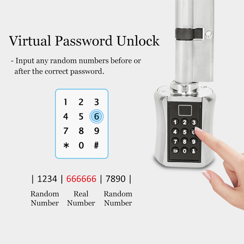 Fingerprint Smart Cylinder Loc - Airbnb Smart Home ulasan dan harga