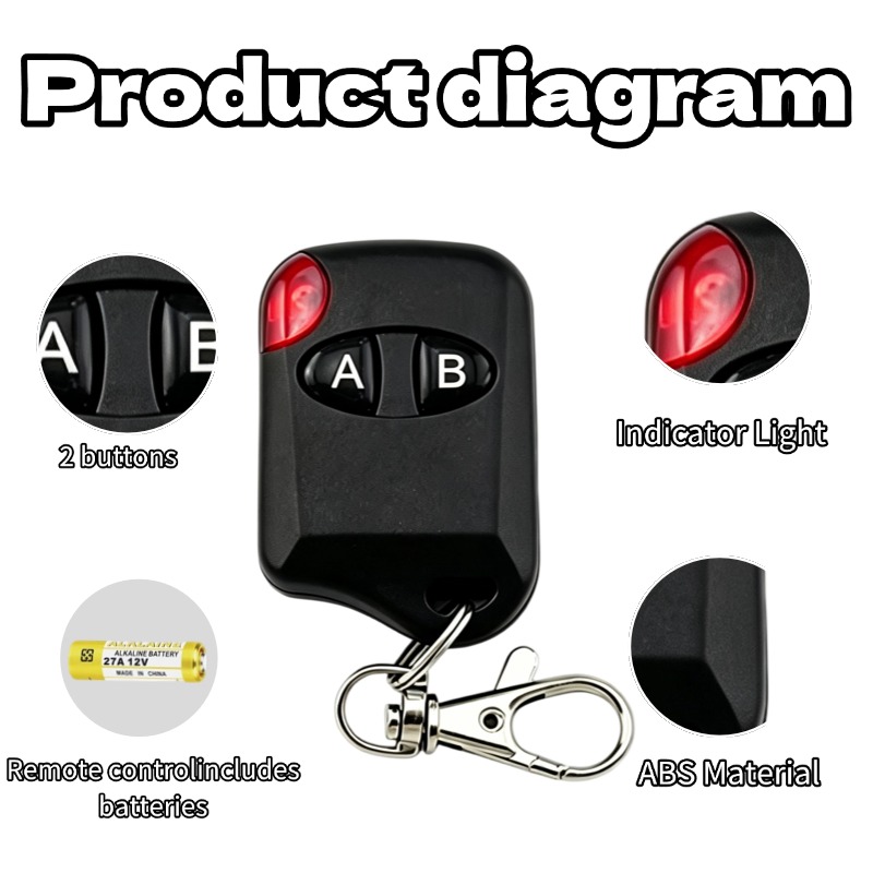 AC 110V 220V RF 433 Remote Con - Curtain Motor ulasan dan harga