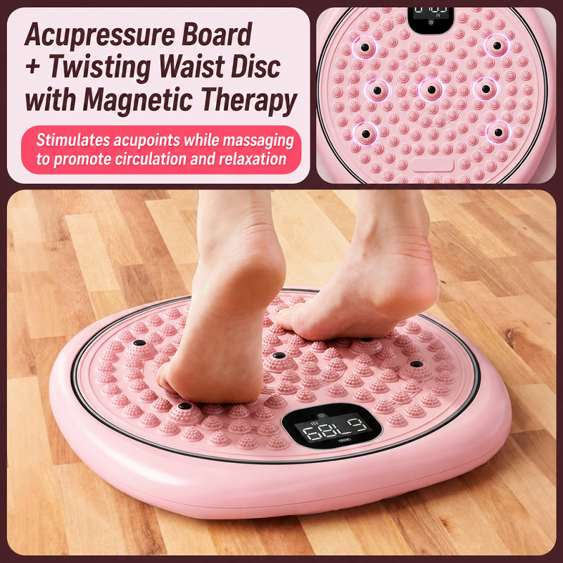 Home Waist Twister with Foot S - Smart Home Wellness ulasan dan harga