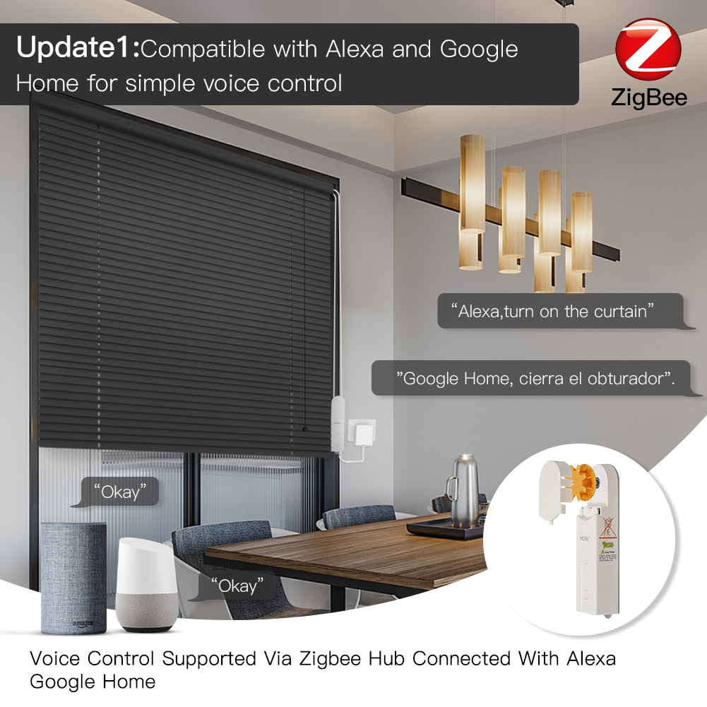 MOES ZigBee Smart DIY Motorize - Smart Home Gira ulasan dan harga