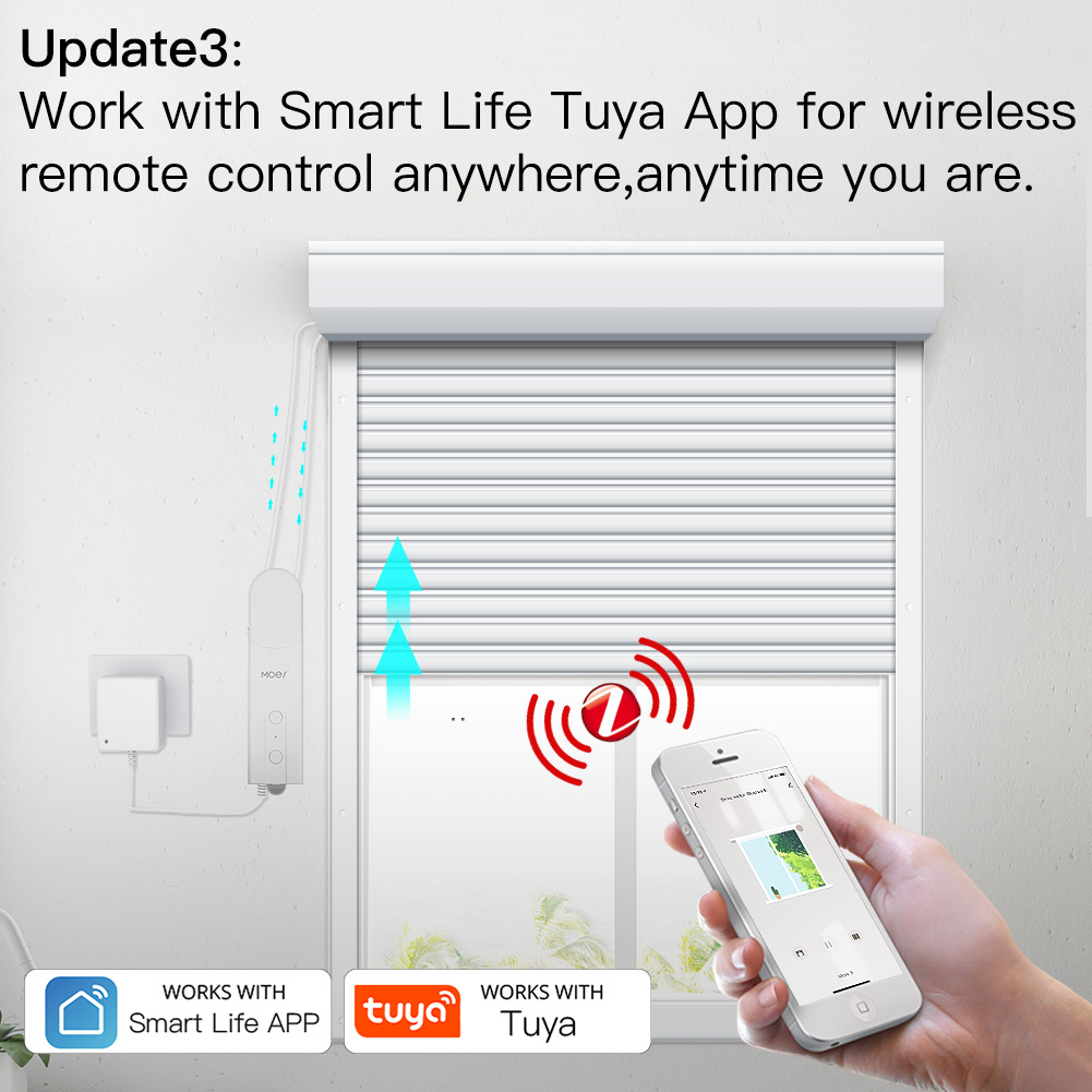 MOES ZigBee Smart DIY Motorize - Smart Home Gira ulasan dan harga