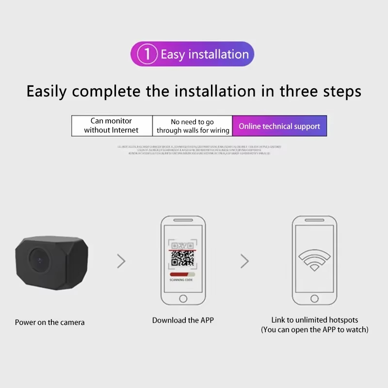 4K HD WiFi Security Camera for - Smart Home Camera ulasan dan harga