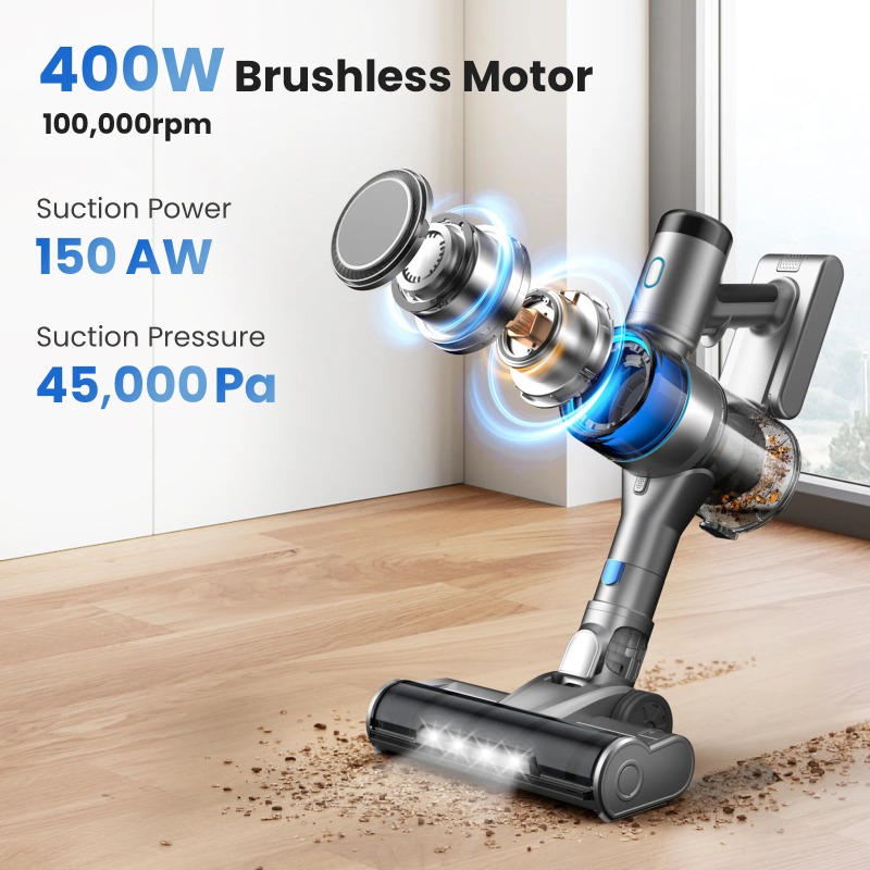 INSE S9X Cordless Vacuum Clean - Vacuum Cleaner Smart Home ulasan dan harga
