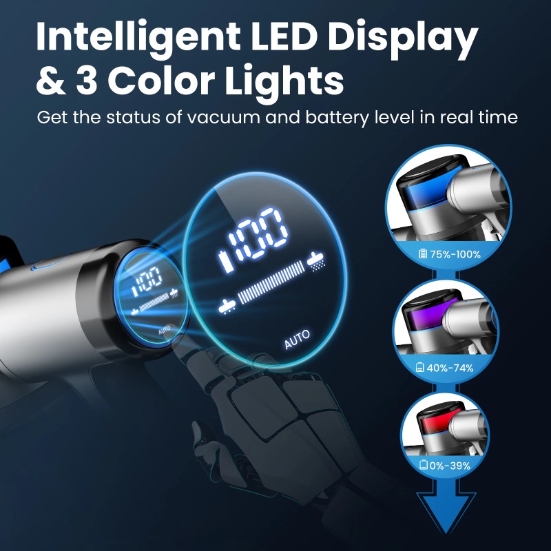 INSE S9X Cordless Vacuum Clean - Vacuum Cleaner Smart Home ulasan dan harga