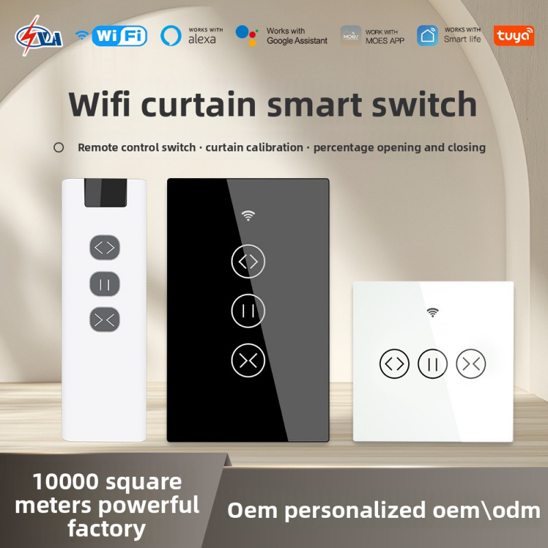 WiFi Curtain Switch - Tuya App - Curtain Motor ulasan dan harga