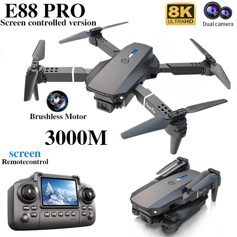 Professional E88 PRO Drone wit - Smart Home Camera ulasan dan harga