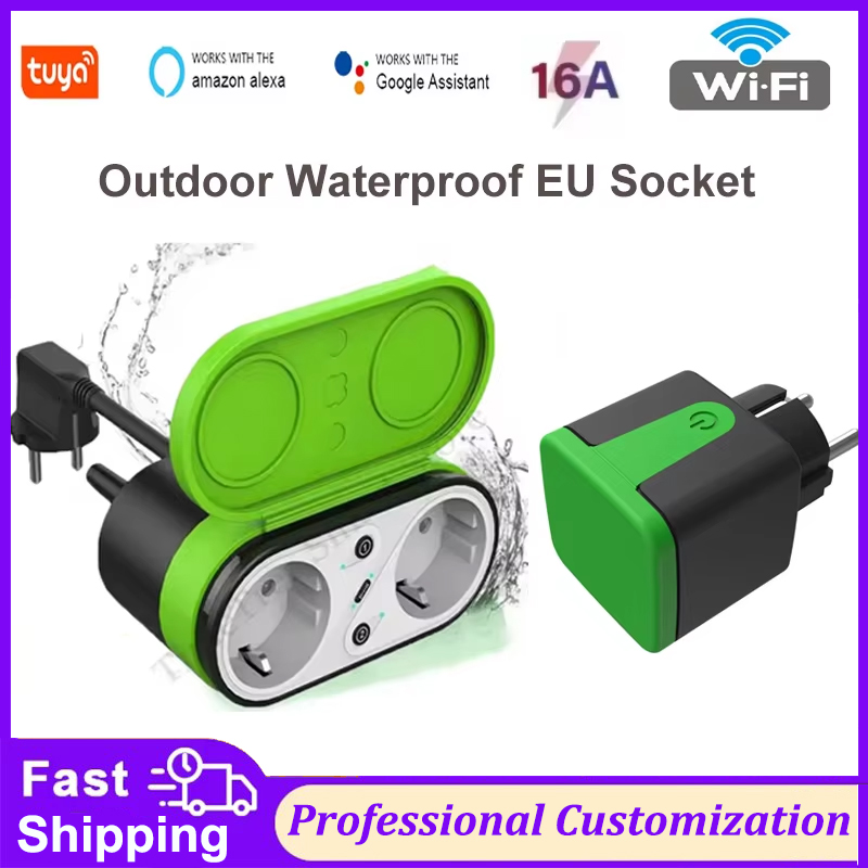 Tuya EU 16A Wifi Smart Outdoor - Smart Home Web ulasan dan harga