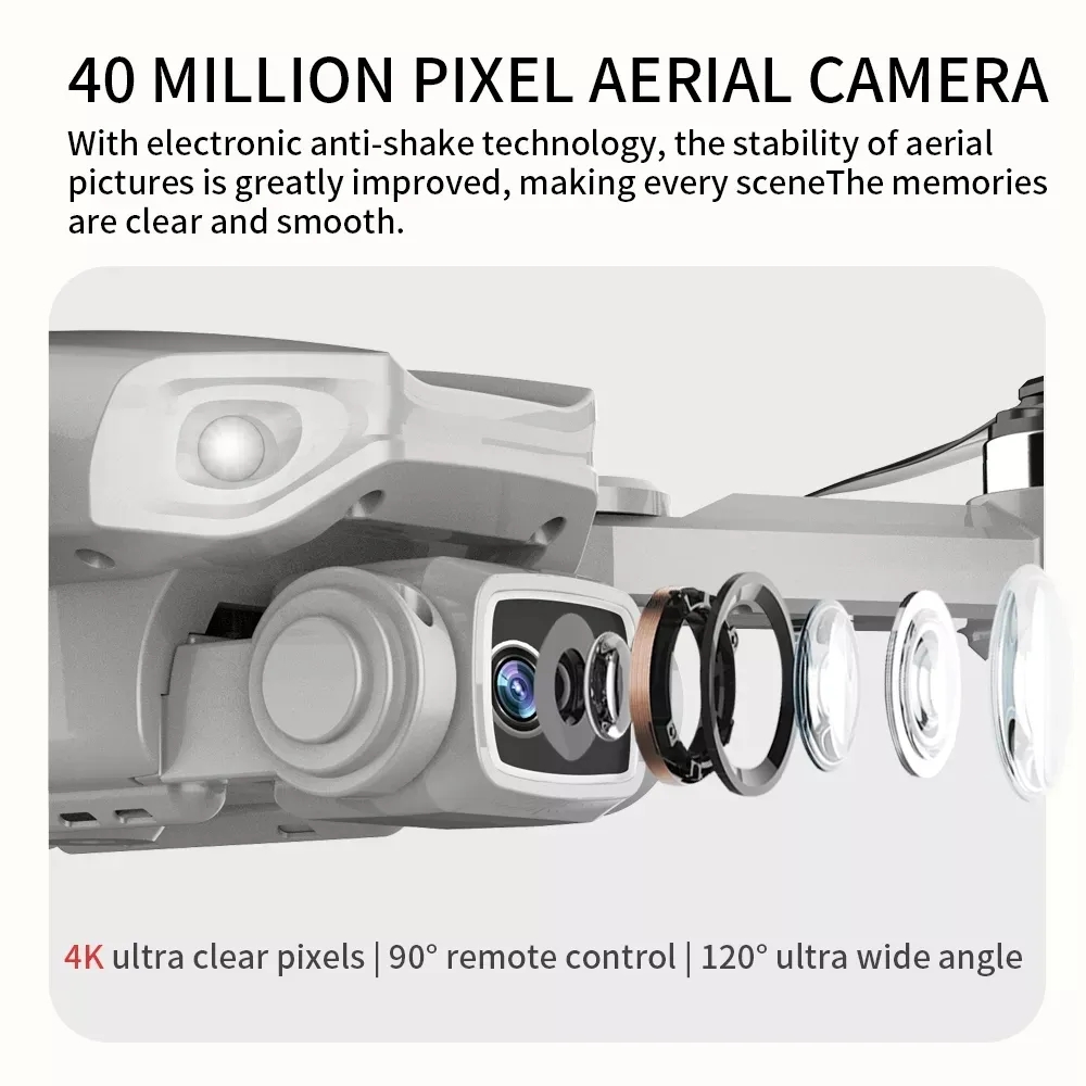 L900 Pro GPS Drone 4K Professi - Smart Home Camera ulasan dan harga