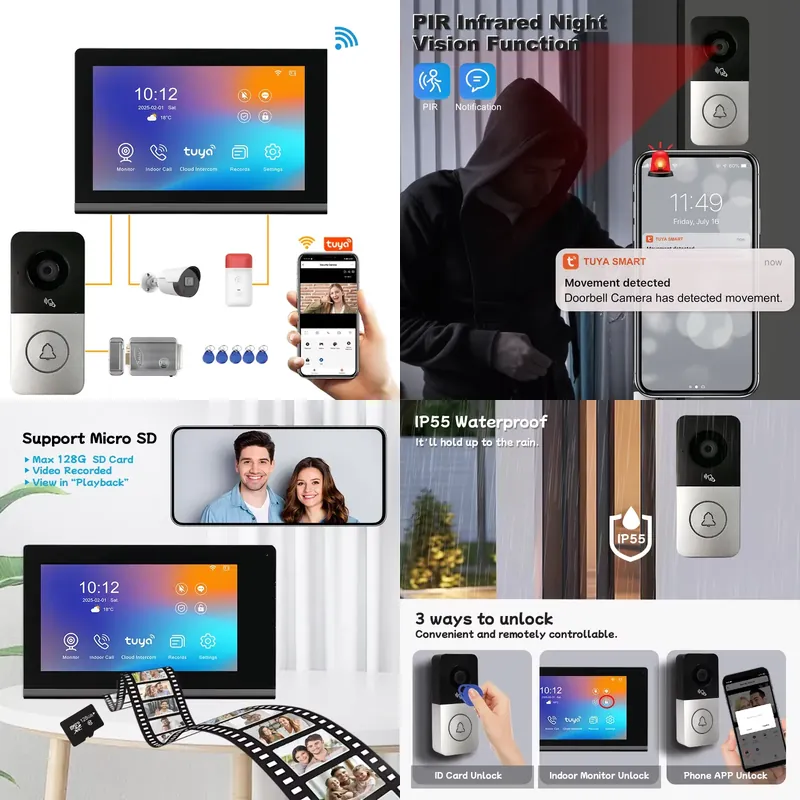 【CHIMU HOME】 2026 New IP Video - Smart Home Camera ulasan dan harga