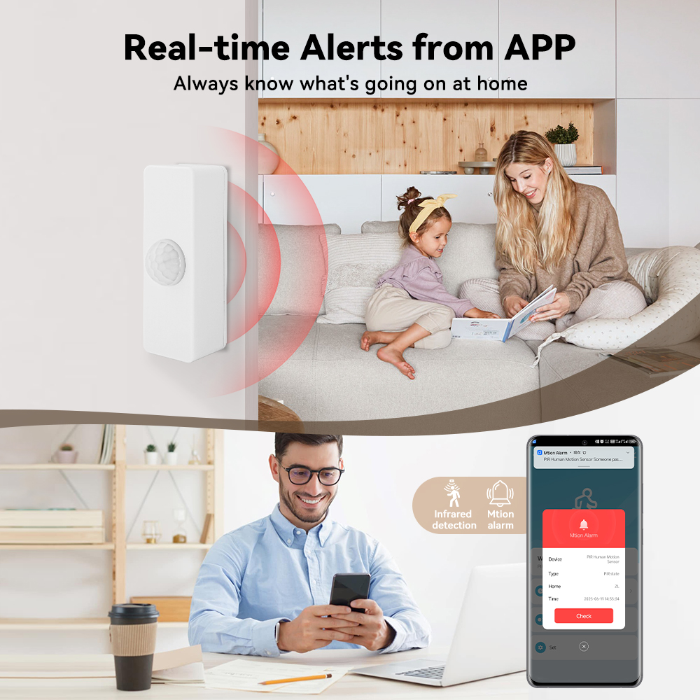 Tuya Smart PIR Motion Sensor S - Smart Home Web ulasan dan harga