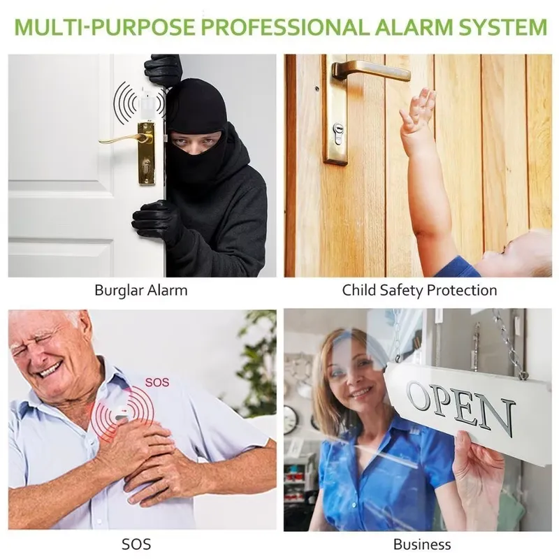 House Burglar Alarm Kit Auto D - Smart Home Security ulasan dan harga