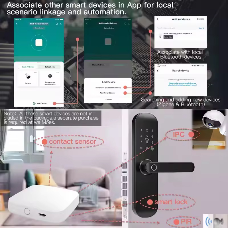 MOES Tuya ZigBee3.0 Smart Hub, - Smart Home Gira ulasan dan harga