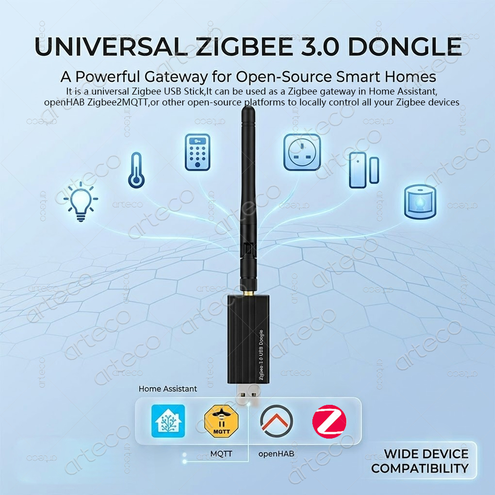 Zigbee 3.0 USB Dongle Universa - Smart Home Gira ulasan dan harga