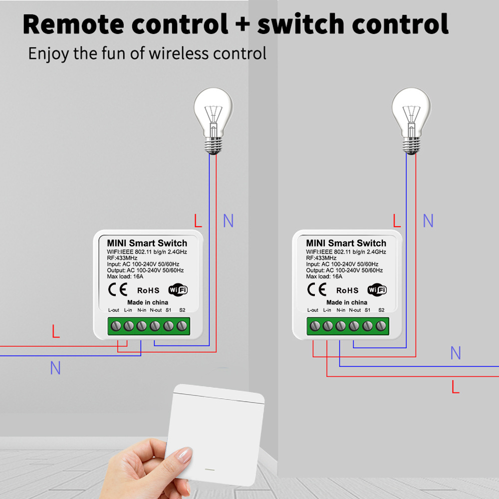 Tuya WiFi Smart Light Switch S - Smart Home Web ulasan dan harga