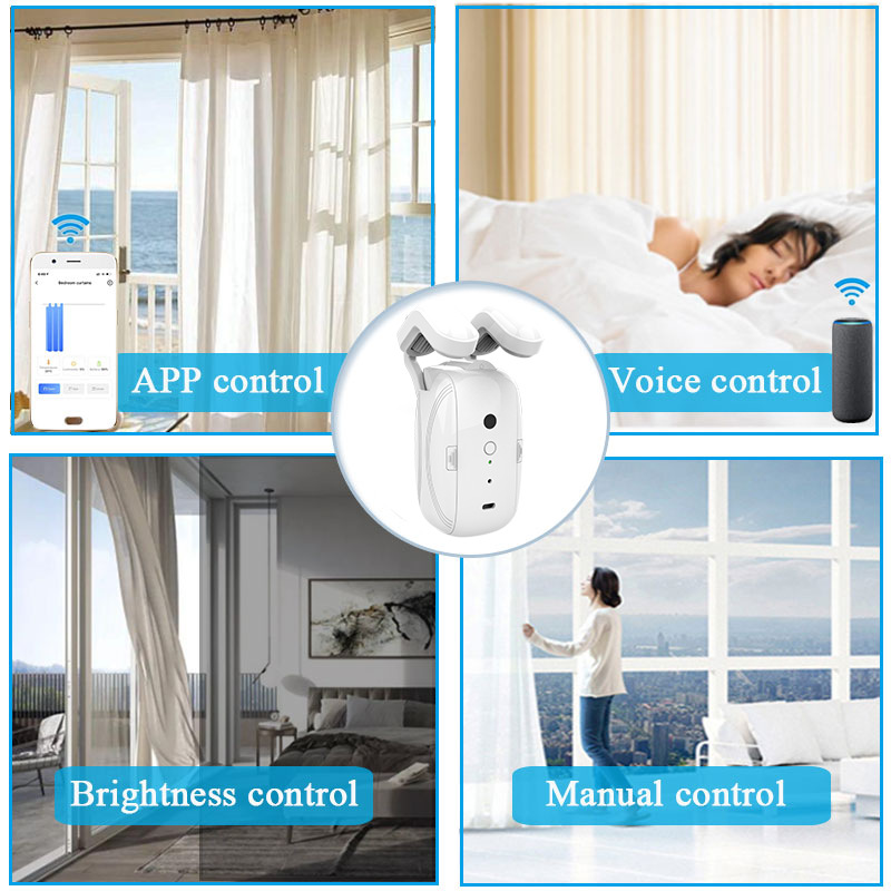 2026new 2025 Zigbee Wifi  Smar - Curtain Motor ulasan dan harga