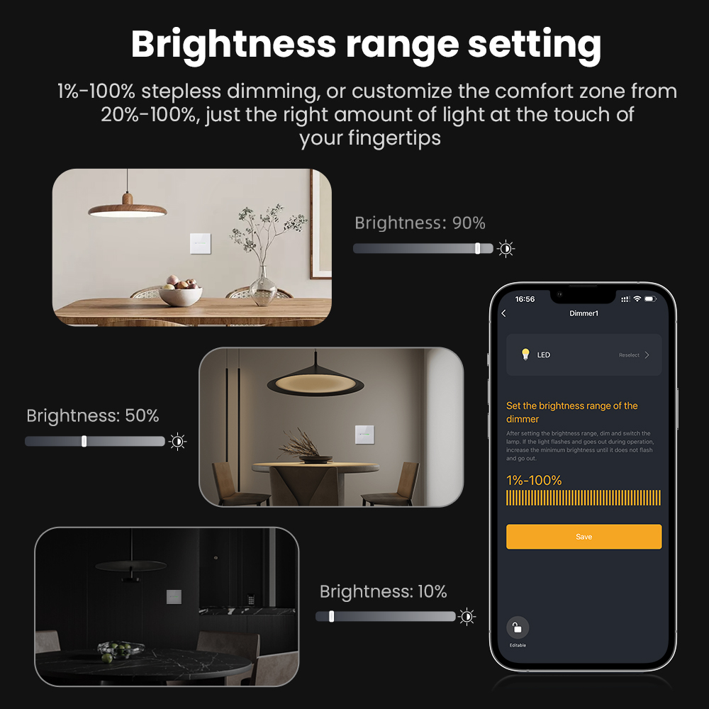 AVATTO WiFi 1/2 Gang Smart Dim - Smart Home Web ulasan dan harga