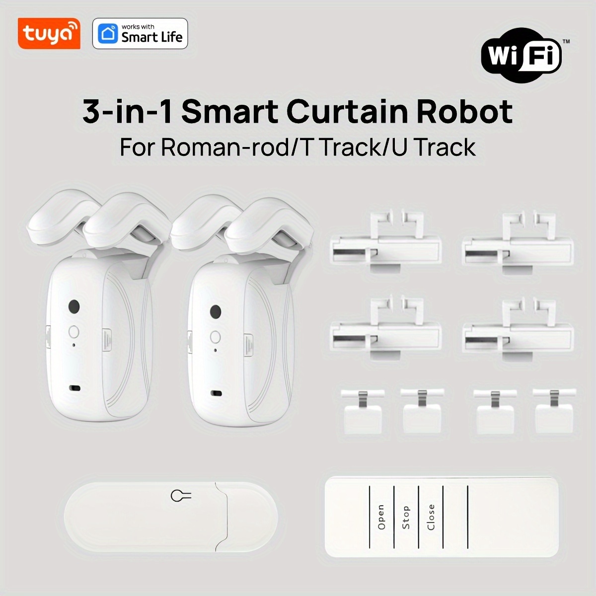 1/2PCS Tuya Smart WiFi Curtain - Smart Home Gira ulasan dan harga