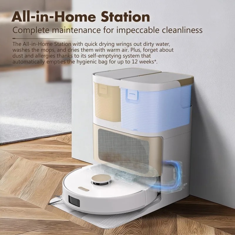 Robotic Vacuum Cleaner, Wet Dr - Vacuum Cleaner Smart Home ulasan dan harga