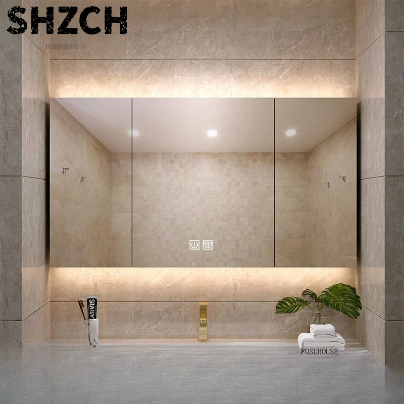 Modern Thickened Bathroom Mirr - Smart Home Living Room ulasan dan harga