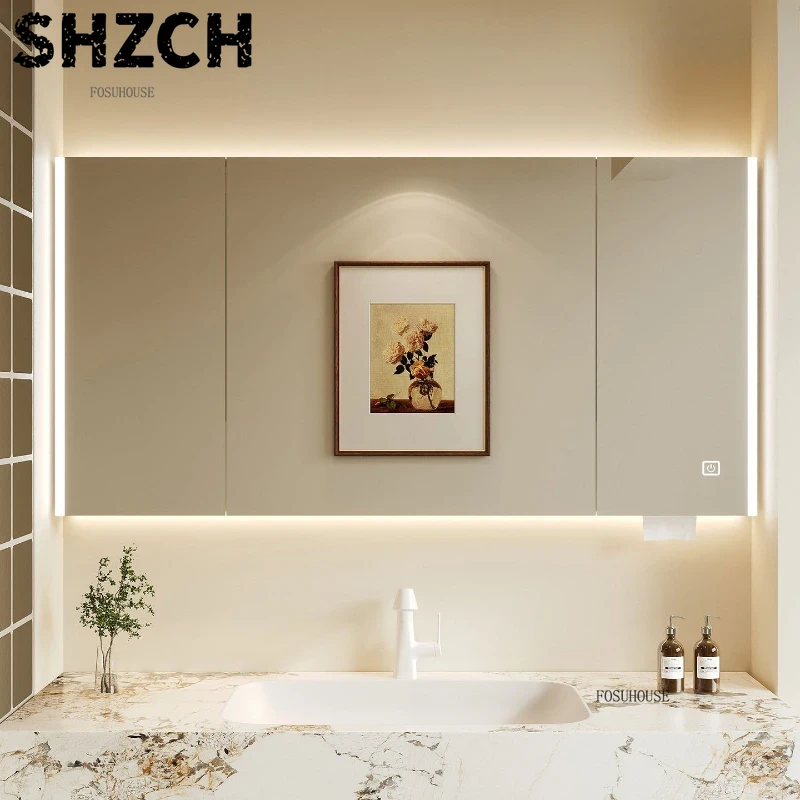 Modern Thickened Bathroom Mirr - Smart Home Living Room ulasan dan harga