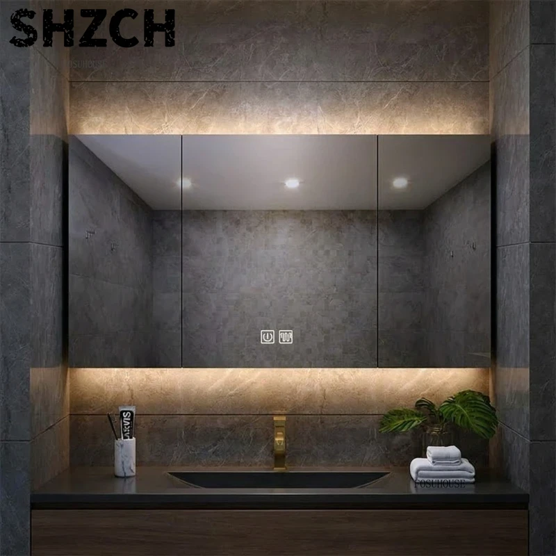 Modern Thickened Bathroom Mirr - Smart Home Living Room ulasan dan harga