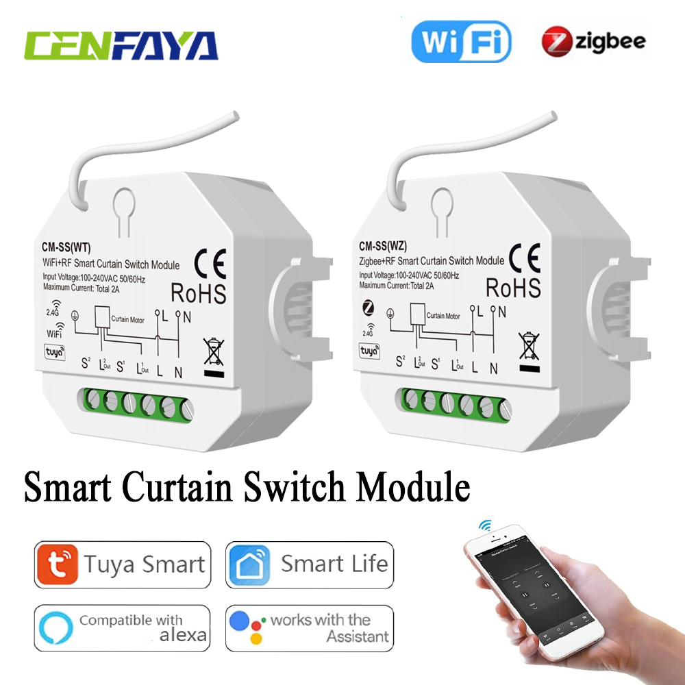 Smart Curtain Switch for Rolle - Curtain Motor ulasan dan harga
