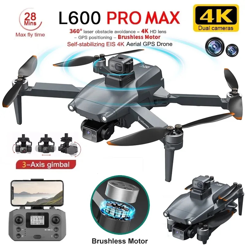 L600 PRO MAX GPS Drone Profess - Smart Home Camera ulasan dan harga