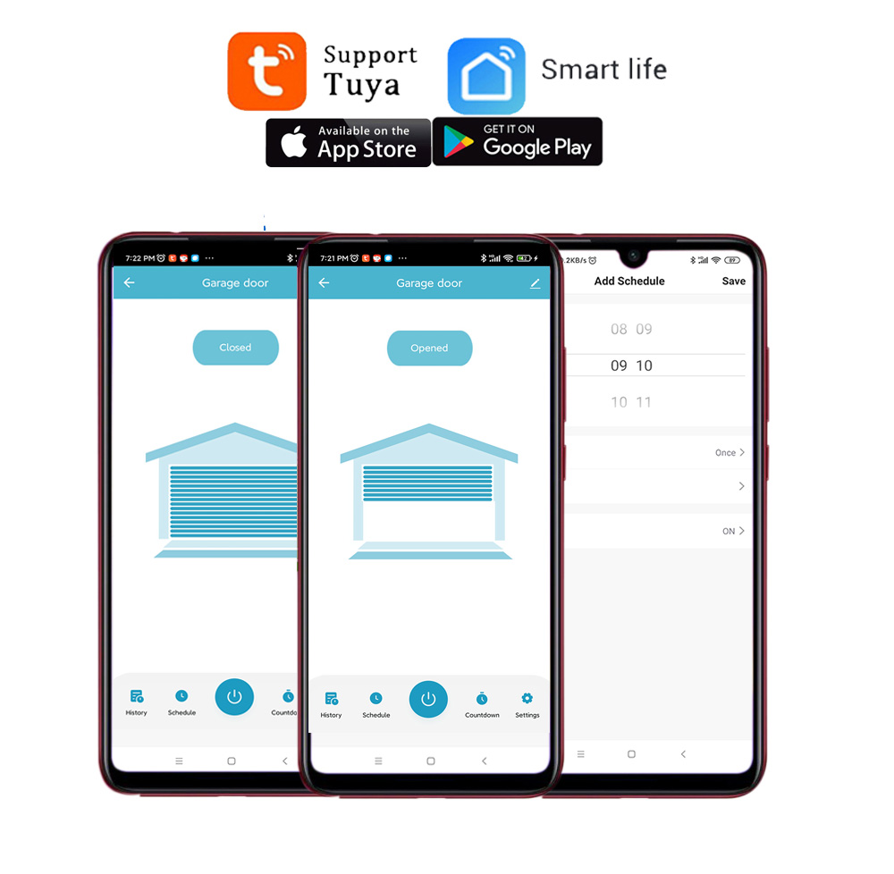 Smart Garage Door Opener Contr - Smart Home Gira ulasan dan harga
