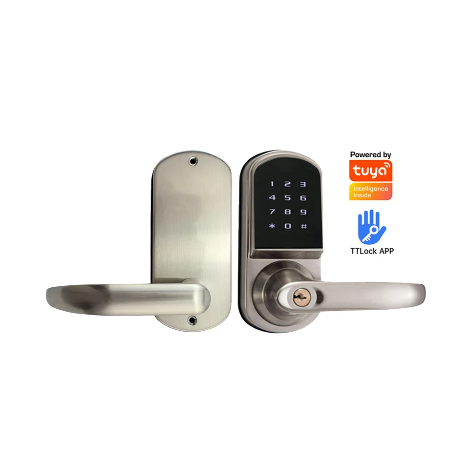 Zinc Alloy Smart Door Lock wit - Airbnb Smart Home ulasan dan harga