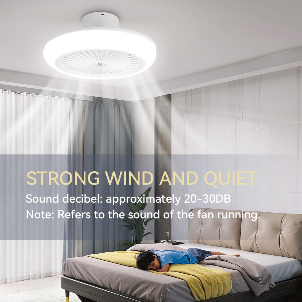 72W Ceiling Fan Ceiling Light  - Smart Home Living Room ulasan dan harga