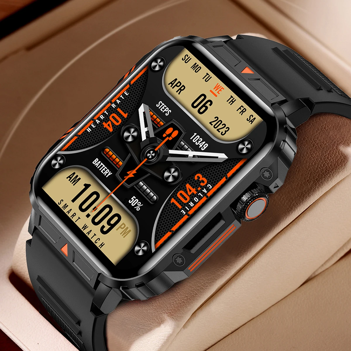 2026 Luxury Military Smart Wat - Smart Home Wellness ulasan dan harga