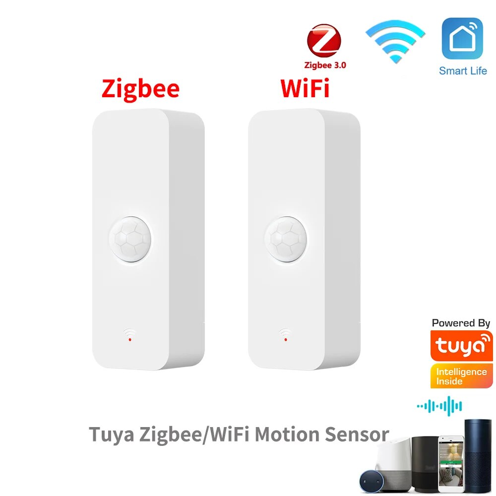 Tuya WiFi Zigbee PIR Motion Se - Smart Home Web ulasan dan harga