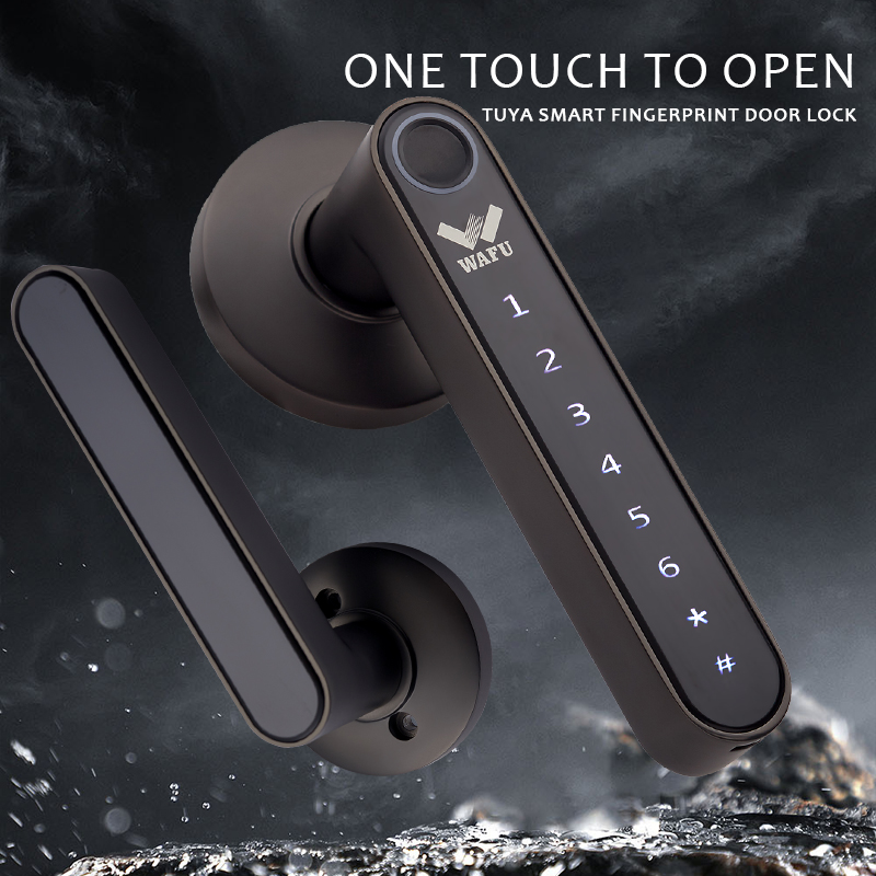 WAFU 016 Fingerprint Smart Doo - Airbnb Smart Home ulasan dan harga