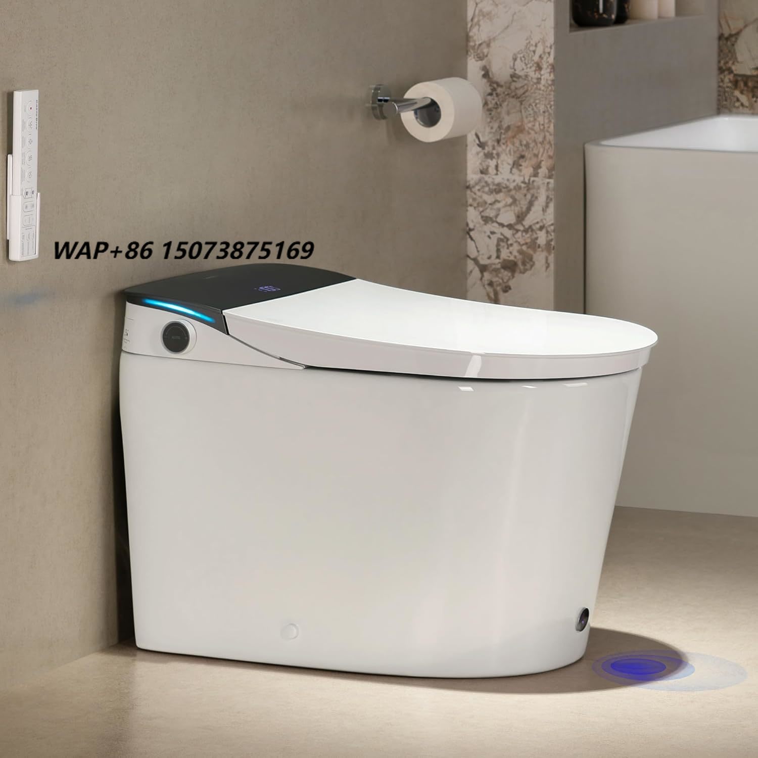 Smart Toilet 1000g MaP Flushin - Temperature Sensor ulasan dan harga