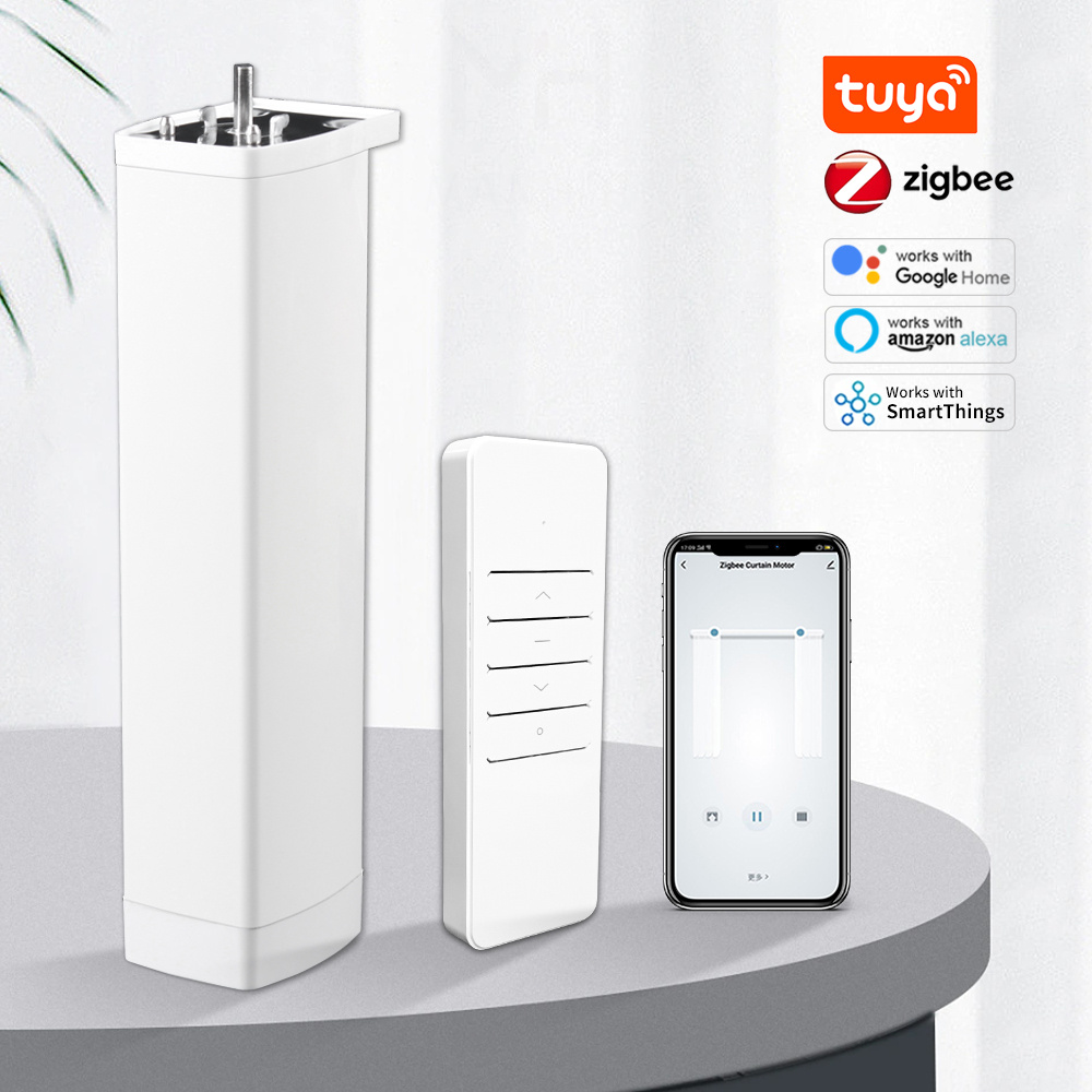 Smart Tuya Zigbee Electric Sma - Curtain Motor ulasan dan harga