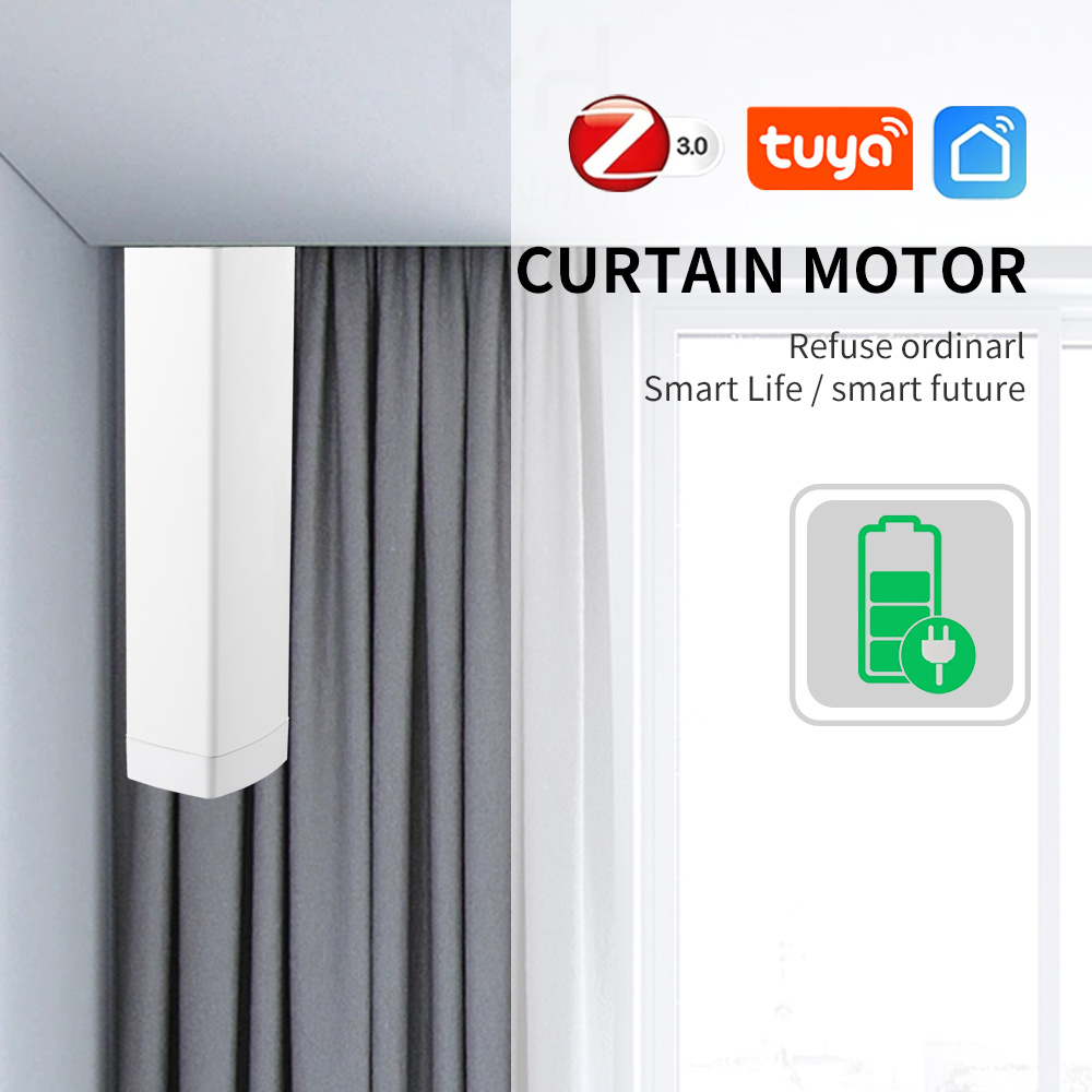 Smart Tuya Zigbee Electric Sma - Curtain Motor ulasan dan harga