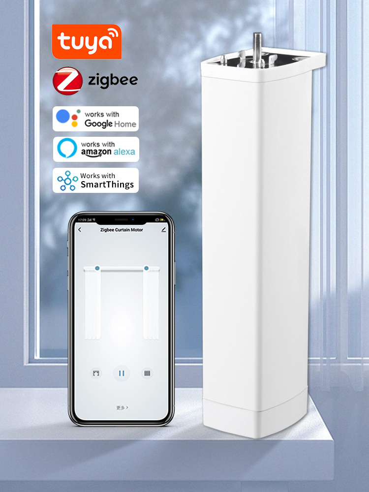 Smart Tuya Zigbee Electric Sma - Curtain Motor ulasan dan harga