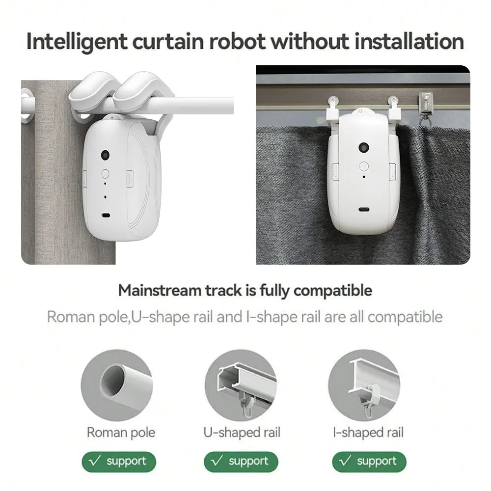 Smart For Home Curtain Opener  - Curtain Motor ulasan dan harga