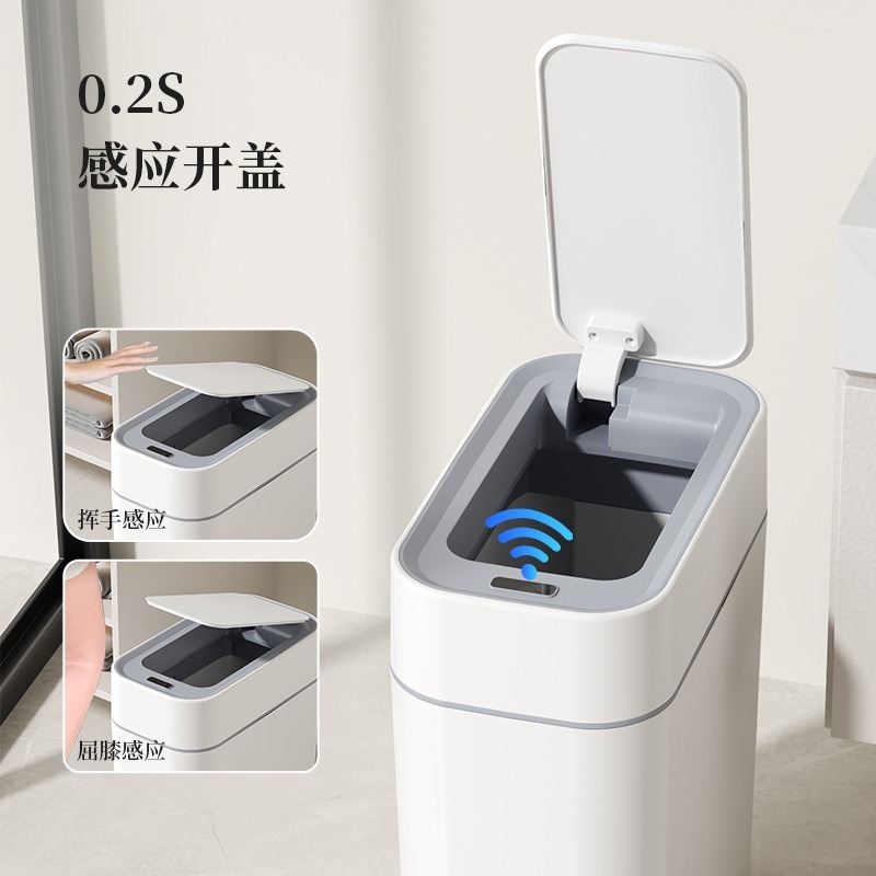 Smart Sensor Trash Can With Au - Smart Home Living Room ulasan dan harga