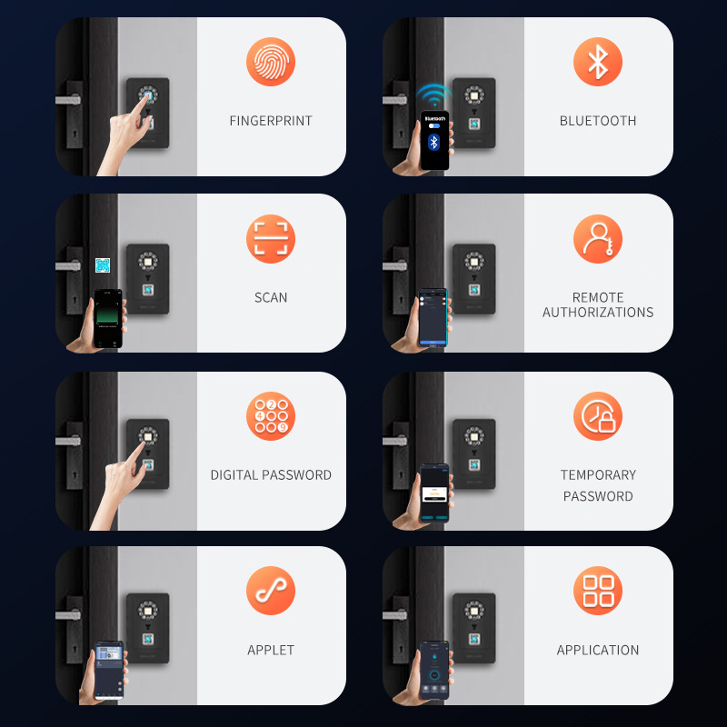 Intelligent Padlock Hang Desig - Smart Home Security ulasan dan harga
